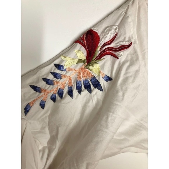 Temperley London Cherry Blossom Dress White 2 - Picture 5 of 13